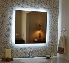 Image result for Lighted Hotel Mirror