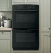 Image result for Black Double Wall Oven with Microwave