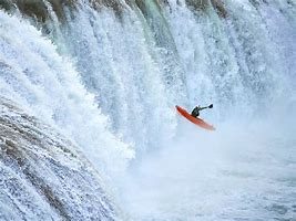 Image result for Kayak Waterfall