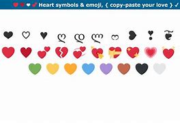 Image result for Heart Emoji Font Copy/Paste