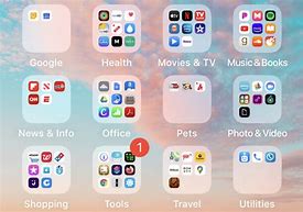 Image result for iPhone Home App Drawer