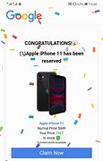 Image result for You Won a Free iPhone Scam