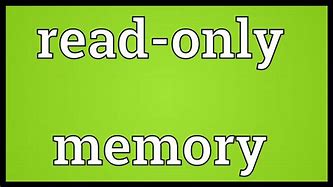 Image result for Read-Only Memory Cartoon