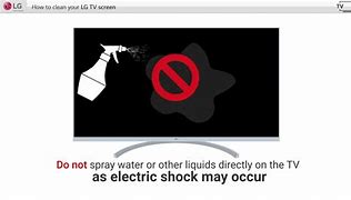 Image result for How to Clean LG Smart TV Screen