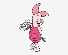 Image result for Winnie the Pooh Piglet Flowers