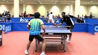 Image result for Doubles Serve Landing Anywhere Table Tennis