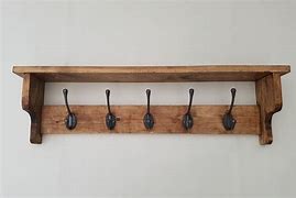 Image result for Wooden Wall Coat Hooks
