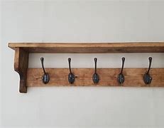 Image result for Coat Rack Wall Mounted Wood