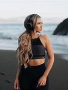 Image result for Famous Women with Headphones