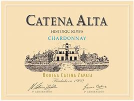 Image result for Catena Zapata Chardonnay Catena Alta Adrianna