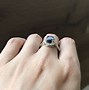 Image result for Blue Sapphire Diamond Band
