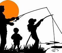 Image result for Kids Fishing Clip Art Black and White