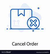 Image result for Cancel Order Button Icon