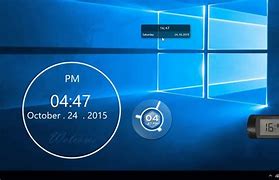 Image result for Display Clock On Computer Screen