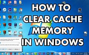 Image result for Clean Cache Memory
