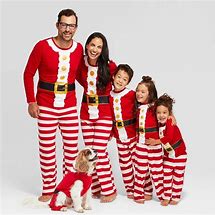 Image result for Santa Pajamas Family