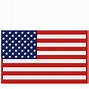 Image result for Black and White American Flag Silhouette