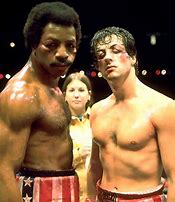 Image result for Rocky vs Apollo Creed