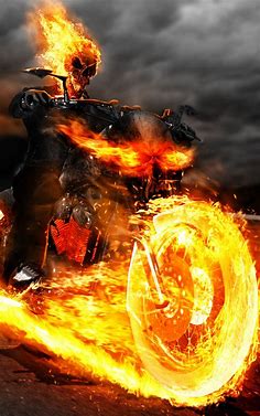 800x1280 Ghost Rider On Bike Artwork Nexus 7,Samsung Galaxy Tab 10,Note Android Tablets ,HD 4k Wallpapers,Images,Backgrounds,Photos and Pictures