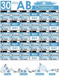 Image result for 30-Day ABS Challenge Female