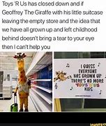 Image result for Geoffrey the Giraffe Meme