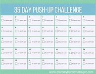 Image result for 75 Day Push-Up Tracker