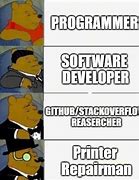 Image result for Developer Fix Printer Meme