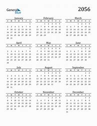 Image result for 2056 Calendar