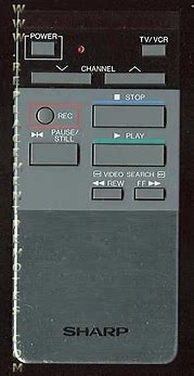 Image result for Sharp Model Vc682u VCR