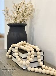 Image result for Wooden Beads Decor