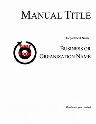 Image result for Operational Manual Template