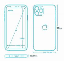 Image result for iPhone 8 Plus Engineering Sketch with Dimensions