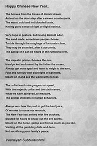 Image result for Happy Chinese New Year Poem