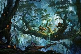 Image result for Dark Enchanted Forest Creatures