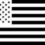 Image result for US Flag Black PNG