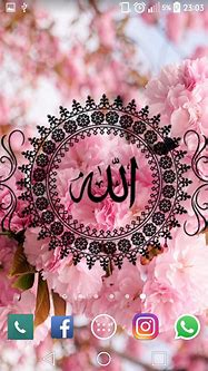 Image result for Allah Wallpaper Pink