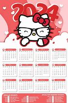 Image result for Hello Kitty Calendar