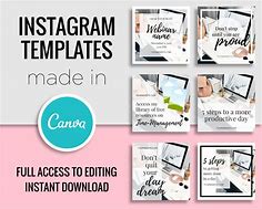Image result for Instagram Templates Made in Canva