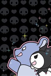 Image result for Goth Hello Kitty Wallpaper