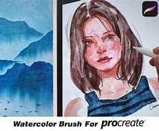 Image result for Watercolor Art Procreate