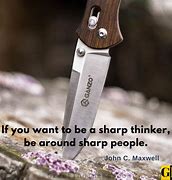 Image result for Sayings Using the Word Sharp