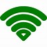 Image result for Green WiFi Logo On Dark Background