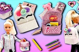 Image result for Barbie Miniature School Supplies