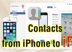 Image result for How to Transfer Contacts From iPhone to iPad