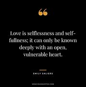 Image result for Quotes About Selfless Love