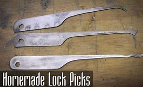Image result for Lock Pick Tension Tool Template Actual Size