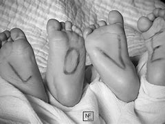 Image result for Twin Baby Feet