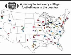 Image result for Map of FBS Teams