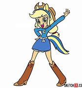 Image result for How to Draw Applejack