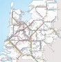 Image result for Netherlands Railway Map
